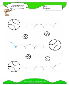 Çizgi Çalışma Sayfaları